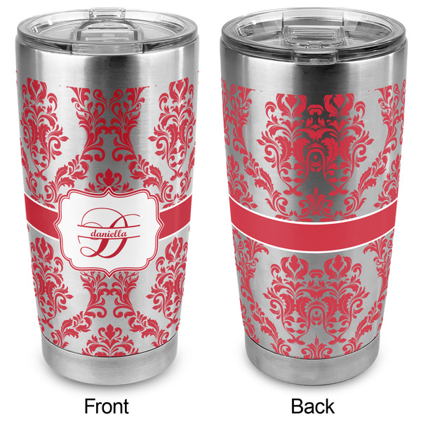 Damask 20oz SS Tumbler - Full Print - Approval