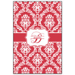 Damask Wood Print - 20x30 (Personalized)