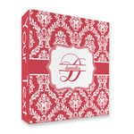 Damask 3 Ring Binder - Full Wrap - 2" (Personalized)