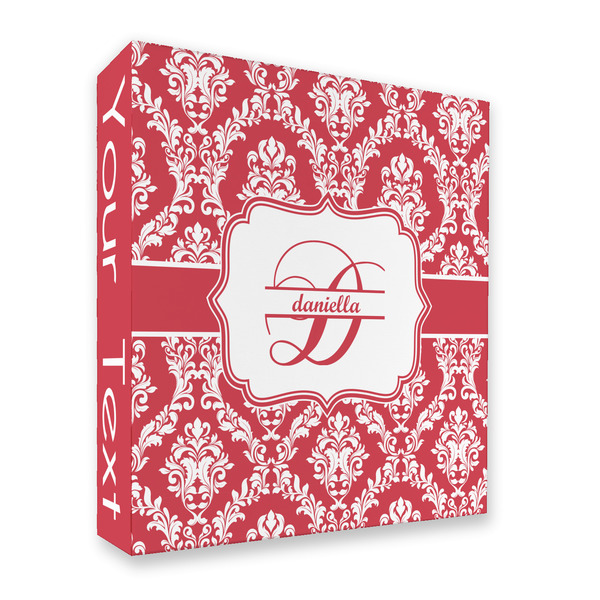 Damask 3 Ring Binders - Full Wrap - 2" - FRONT
