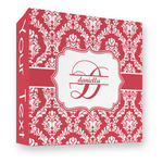 Damask 3 Ring Binder - Full Wrap - 3" (Personalized)