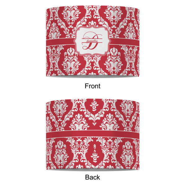 Damask 8" Drum Lampshade - APPROVAL (Fabric)