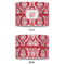 Damask 8" Drum Lampshade - APPROVAL (Poly Film)