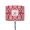 Damask 8" Drum Lamp Shade - Fabric (Personalized)