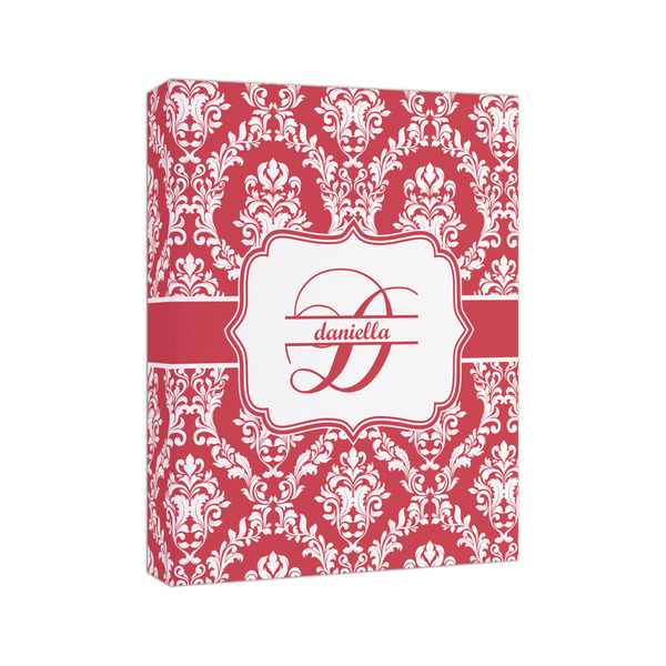 Damask 8x10 - Canvas Print - Angled View