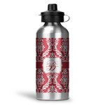 Damask Water Bottles - 20 oz - Aluminum (Personalized)