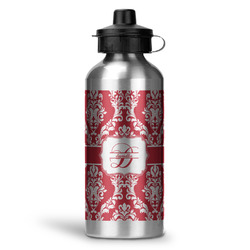 Damask Water Bottle - Aluminum - 20 oz (Personalized)
