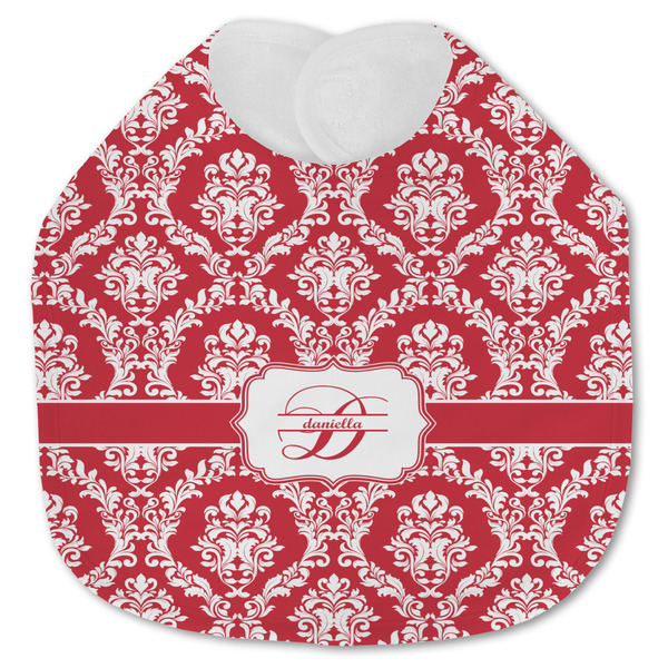 Damask Baby Bib - AFT closed
