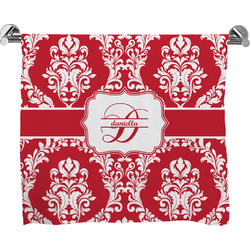 Damask Bath Towel (Personalized)