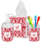 Damask Bathroom Accessories Set (Personalized)