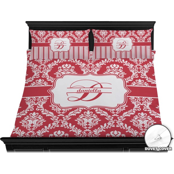 Damask Bedding Set (King) - Duvet