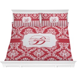 Damask Comforter Set - King (Personalized)