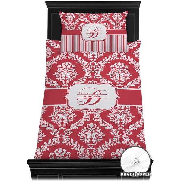 Damask Bedding Set (Twin) - Duvet