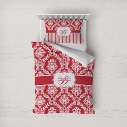 Damask Duvet Cover Set - Twin (Personalized)