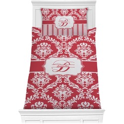 Damask Comforter Set - Twin XL (Personalized)