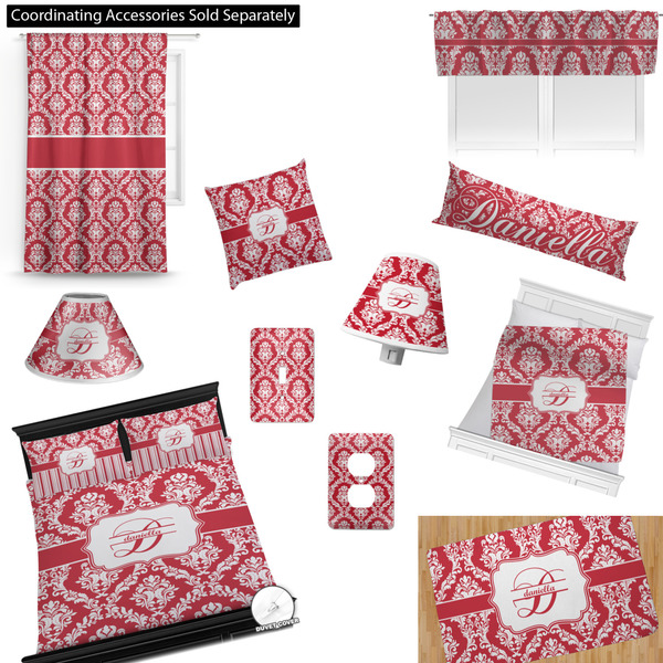 Damask Bedroom Decor & Accessories2