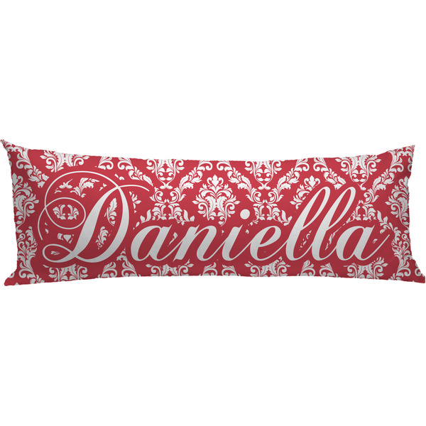 Custom Damask Body Pillow Case (Personalized)