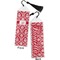 Damask Bookmark with tassel - Front and Back