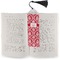 Damask Bookmark with tassel - In book