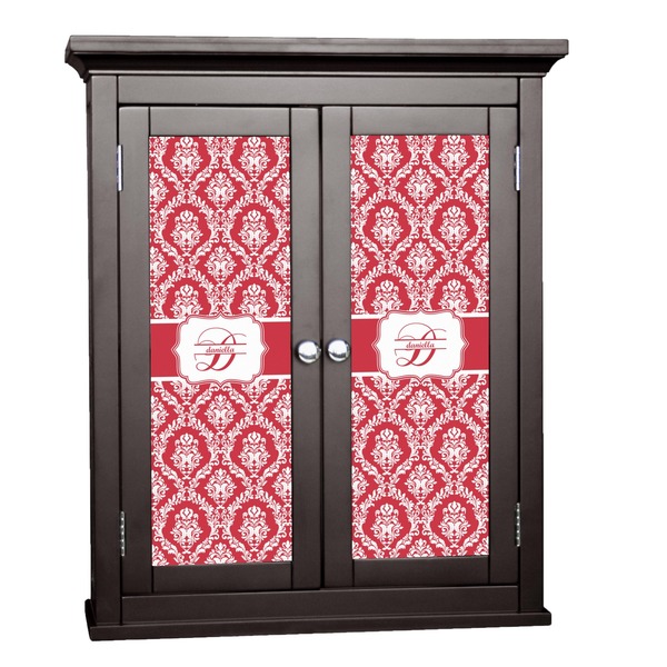 Custom Damask Cabinet Decal - Small (Personalized)