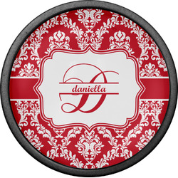 Damask Cabinet Knob (Black) (Personalized)