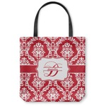 Damask Canvas Tote Bag (Personalized)