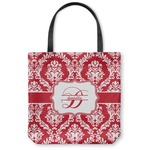 Damask Canvas Tote Bag - Small - 13"x13" (Personalized)