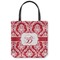 Damask Canvas Tote Bag - Small - 13"x13" (Personalized)