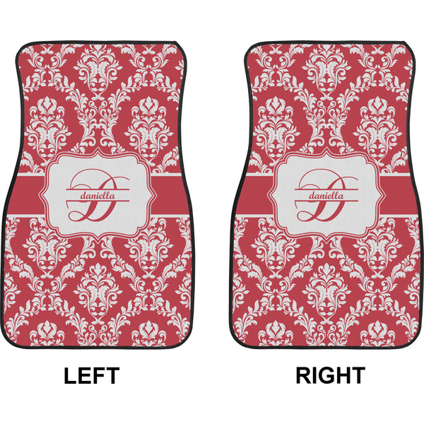 Damask Car Mat Front - Approval