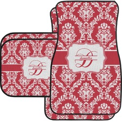 Damask Car Floor Mats (Personalized)
