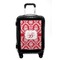 Damask Carry On Hard Shell Suitcase - Front