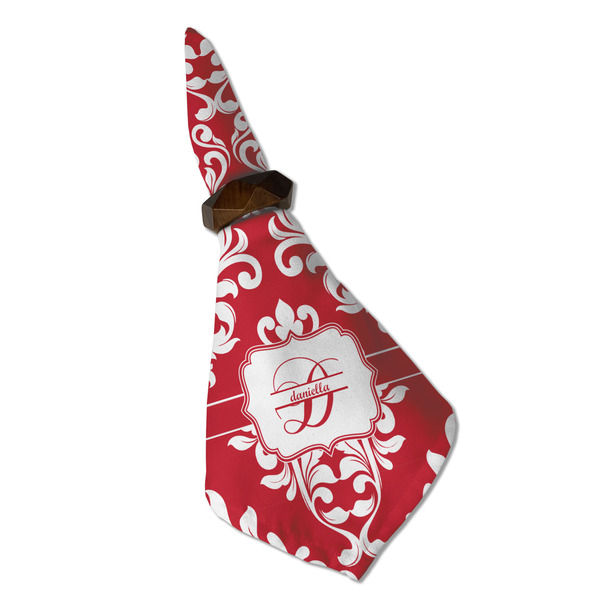 Damask Cloth Napkins - Personalized Dinner (Folded in Ring) (MAIN)