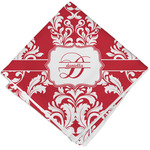 Damask Cloth Napkin w/ Name and Initial