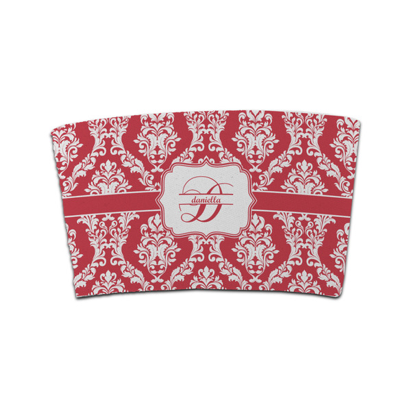 Custom Damask Coffee Cup Sleeve (Personalized)
