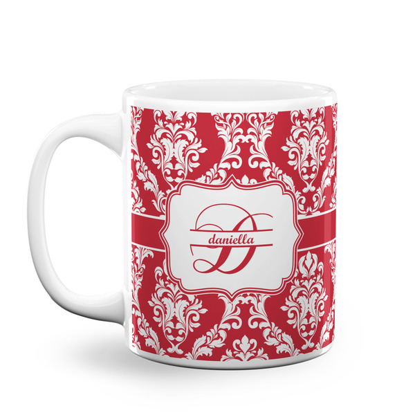 Custom Damask Coffee Mug (Personalized)