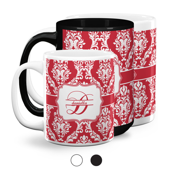Damask Coffee Mugs Main