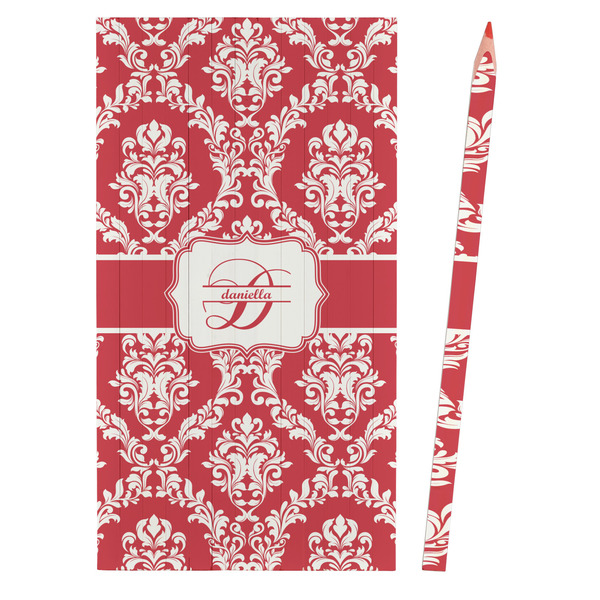 Damask Colored Pencils - Front View