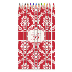 Damask Colored Pencils (Personalized)
