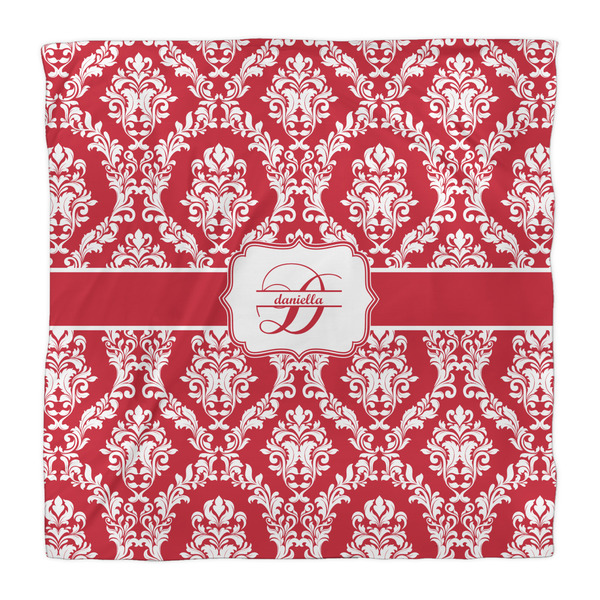 Damask Comforter - Queen - Front