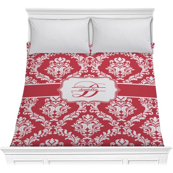 Custom Damask Comforter - Full / Queen (Personalized)