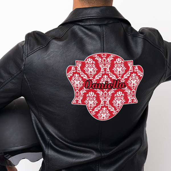 Damask Custom Shape Iron On Patches - XXXL - APPROVAL