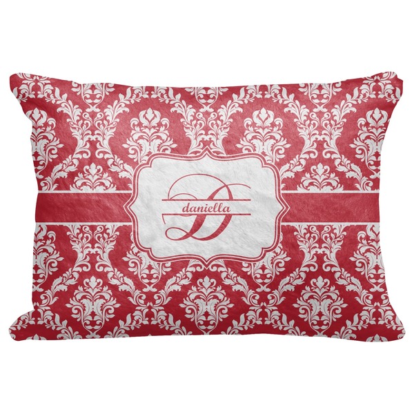 Custom Damask Decorative Baby Pillowcase - 16"x12" (Personalized)