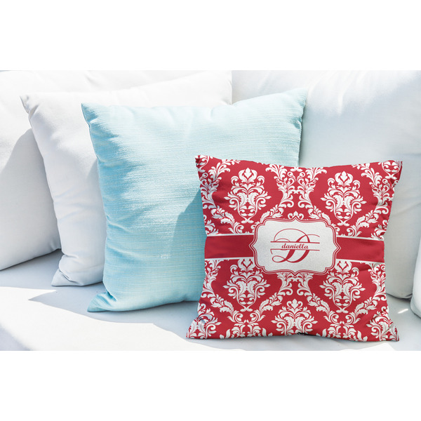 Damask Decorative Pillow Case - LIFESTYLE 2