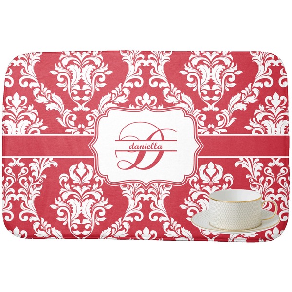 Damask Dish Drying Mat