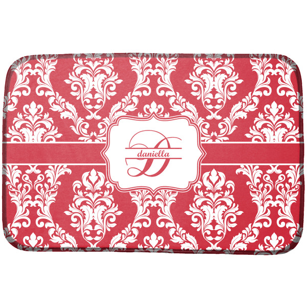 Custom Damask Dish Drying Mat (Personalized)