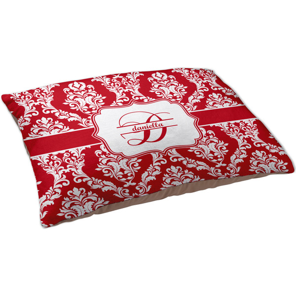 Damask Dog Bed - Large