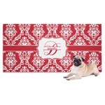 Damask Dog Towel (Personalized)