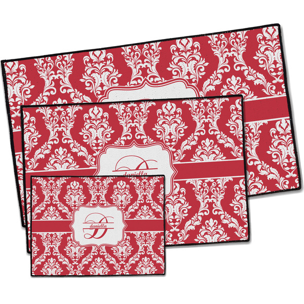 Damask Door Mats - PARENT MAIN