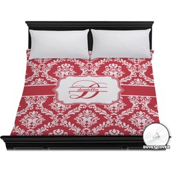 Damask Duvet Cover - King (Personalized)