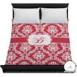 Damask Duvet Cover - Full / Queen (Personalized)